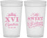 Personalized 16th Birthday 32 oz Stadium Cups - Tiara | 300003