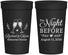 Personalized Rehearsal Dinner 32 oz Stadium Cups - The Night Before | 30008