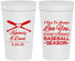 Personalized Wedding 32 oz Stadium Cups - Baseball | 301