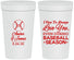 Personalized Wedding 32 oz Stadium Cups - Baseball | 303