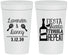 Personalized Wedding 32 oz Stadium Cups - Fiesta Siesta Tequila Repeat | 306