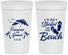 Personalized Wedding 32 oz Stadium Cups - Started On The Beach | 310