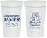 Personalized Memorial 32 oz Stadium Cups - Thanks For The Memories | 310011