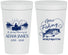 Personalized Memorial 32 oz Stadium Cups - Gone Fishing | 310024