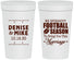 Personalized Wedding 32 oz Stadium Cups - We Interrupt Football | 314