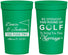 Personalized Wedding 32 oz Stadium Cups - We Interrupt Golf | 315