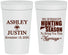 Personalized Wedding 32 oz Stadium Cups - We Interrupt Hunting | 316