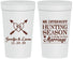 Personalized Wedding 32 oz Stadium Cups - We Interrupt Season | 318