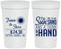 Personalized Wedding 32 oz Stadium Cups - Sun Sand Drink In My Hand | 319