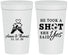 Personalized Wedding 32 oz Stadium Cups - Took A Shot Soccer | 322