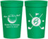 Personalized Wedding 32 oz Stadium Cups - Golf | 325