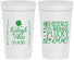 Personalized Wedding 32 oz Stadium Cups - Lucky In Love | 328