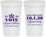 Personalized Homecoming 32 oz Stadium Cups - Hoco Queen Vote | 330020