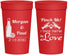 Personalized Wedding 32 oz Stadium Cups - Crawfish Boil Pinch Me | 337