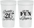 Personalized 21st Birthday 32 oz Stadium Cups - Let The Fun Begin | 340009