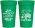 Personalized 21st Birthday 32 oz Stadium Cups - Lets Get Plowed | 340012
