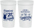 Personalized 21st Birthday 32 oz Stadium Cups - Drink Responsibly Tomorrow | 340015