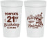 Personalized 21st Birthday 32 oz Stadium Cups - Party Like An Animal Giraffe | 340022