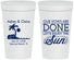 Personalized Wedding 32 oz Stadium Cups - Vows Are Done Enjoy Sun | 348