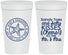 Personalized Wedding 32 oz Stadium Cups - Sandy Feet Salty Kisses | 355