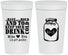 Personalized Wedding 32 oz Stadium Cups - Mason Jar | 373