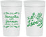 Personalized Wedding 32 oz Stadium Cups - Fall In Love | 377