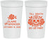 Personalized Wedding 32 oz Stadium Cups - Till Death Do Us Part | 380