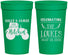 Personalized Wedding 32 oz Stadium Cups - Tractor | 381
