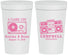 Personalized Wedding 32 oz Stadium Cups - Class Love Cassette Tape | 389