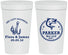 Personalized Wedding 32 oz Stadium Cups - We Got Hooked Fish | 392