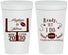 Personalized Wedding 32 oz Stadium Cups - Football | 394