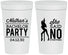Personalized Bachelor Party 32 oz Stadium Cups - She Said No Strip Club | 40005