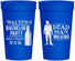 Personalized Bachelor Party 32 oz Stadium Cups - Dead Man Walking | 40011
