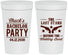Personalized Bachelor Party 32 oz Stadium Cups - Last Stand Wedding Bands | 40015