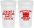 Personalized Bachelor Party 32 oz Stadium Cups - Drinking Team | 40020