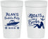 Personalized Bachelor Party 32 oz Stadium Cups - Nautical Boats | 40021