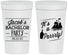 Personalized Bachelor Party 32 oz Stadium Cups - Boat | 40023