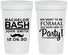 Personalized Bachelor Party 32 oz Stadium Cups - Formal | 40030