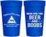 Personalized Bachelor Party 32 oz Stadium Cups - Beer And Boobs | 40040