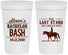 Personalized Bachelor Party 32 oz Stadium Cups - The Last Stand | 40050