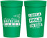 Personalized Bachelor Party 32 oz Stadium Cups - Golf | 40055