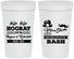 Personalized Bachelor Party 32 oz Stadium Cups - Wig Or Stache | 40058