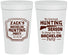 Personalized Bachelor Party 32 oz Stadium Cups - Hunting Season | 40063