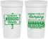Personalized Bachelor Party 32 oz Stadium Cups - Camping | 40064