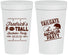 Personalized Bachelor Party 32 oz Stadium Cups - Football | 40067