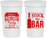 Personalized Bachelor Party 32 oz Stadium Cups - Stock The Bar | 40073