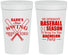 Personalized Bachelor Party 32 oz Stadium Cups - Baseball | 40075
