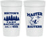 Personalized Bachelor Party 32 oz Stadium Cups - Fishing | 40081