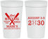 Personalized Bachelor Party 32 oz Stadium Cups - Baseball | 40086
