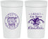 Personalized Bachelor Party 32 oz Stadium Cups - Mardi Gras | 40090